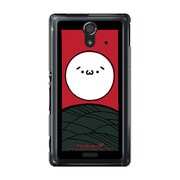 SOL22-YCM2P0506-78 [オリジナルデザイン au SOL22 Xperia UL ケース (すすきに ショボーン A (´・ω・`))]