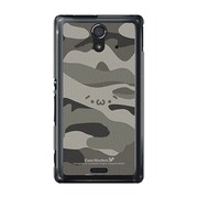 SOL22-YCM2P0509-78 [オリジナルデザイン au SOL22 Xperia UL ケース (ショボーン カモ柄A (´・ω・`))]