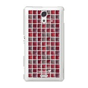 SOL22-YCM2P0581-78 [オリジナルデザイン au SOL22 Xperia UL ケース (スウェーデン タイル チェリー)]
