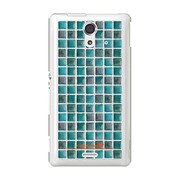 SOL22-YCM2P0584-78 [オリジナルデザイン au SOL22 Xperia UL ケース (スウェーデン タイル エメラルド)]