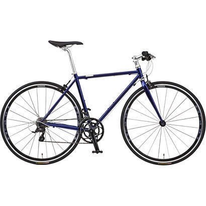 フラットバーロードバイク エックスエフ 520mm 700×23C 外装18段変速 CP-BLUE XF8.3-520CP