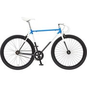 ピストバイク ラピード 520mm 700×23C 変速なし BLUE/WHITE/GRAY RAPIDO 1.3.3