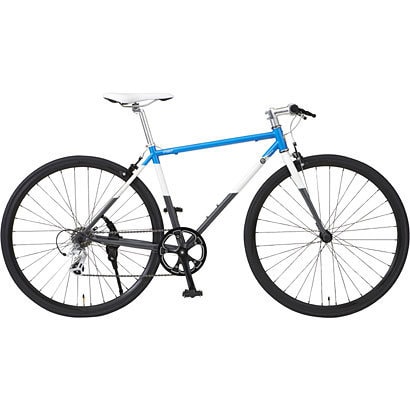 クロスバイク スピカ 460mm 700×23C 外装8段変速 BLUE/WHITE/GRAY SPICA 8.3.3-460
