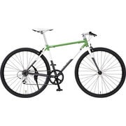 クロスバイク スピカ 460mm 700×23C 外装8段変速 GREEN/WHITE/GRAY SPICA 8.3.3-460