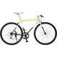 クロスバイク スピカ 500mm 700×23C 外装8段変速 YELLOW/WHITE/GRAY SPICA 8.3.3-500