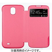 GALAXY S4 VIEW CASE SAFFIANO PATTERN_PINK BRSW000MPK