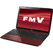 LIFEBOOK AH45/M 15.6型ワイド液晶 HDD750GB ブルーレイディスクドライブ ルビーレッド FMVA45MRP