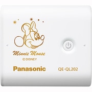 USBモバイル電源 5800mAh 白 ミニーマウス QE-QL202MN-W
