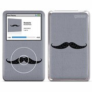 iPodclassic Mustache [デザインスキンシール]