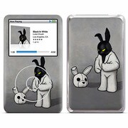 iPodclassic BlackInWhite [デザインスキンシール]