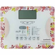ピンク サンハーブ 体組成計
