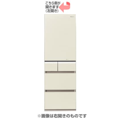 エコナビ搭載冷蔵庫 （426L・左開き） 5ドア シャンパンゴールド NR-E438TGL-N