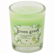 35g サンハーブ グラスキャンドル グリーングラス