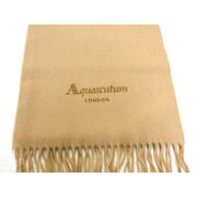 カシミアマフラー 65-Aquascutum plain 1