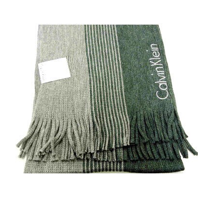 マフラー 65-Calvin Klein 77092 Charcoal