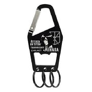 RM-3325 進撃の巨人 ボトルオープナー付き カラビナ ミカサ