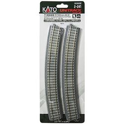 24時間限定タイムセール ヨドバシ.com - KATO カトー 2-241 [HOユニトラック PC曲線線路 線路
