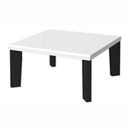 フラットテーブルヒーター こたつ ecotatsu(エコタツ) 75×75cm ホワイト KJK-754F(WH)