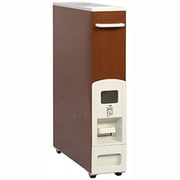RN358T [米びつ スリムライスボックス キャスター付 12kg用 ブラウン]