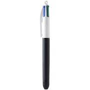 ST-B4C-B [スマートフォン/タブレット端末用スタイラスペン BIC 0.7mm 4色ボールペンセット ブラック]