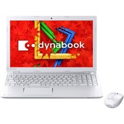 dynabook T554/45KW3D 15.6型ワイド/HDD750GB/DVDスーパーマルチドライブ/リュックスホワイト ヨドバシカメラオリジナル PT55445KSXWD3