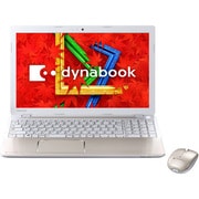dynabook T554/45KG3D 15.6型ワイド/HDD750GB/DVDスーパーマルチドライブ/ライトゴールド ヨドバシカメラオリジナル PT55445KSXGD3