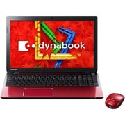 dynabook T554/45KR3D 15.6型ワイド/HDD750GB/DVDスーパーマルチドライブ/モデナレッド ヨドバシカメラオリジナル PT55445KSXRD3