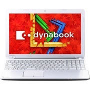 dynabook T453/33KW 15.6型ワイド/HDD750GB/DVDスーパーマルチドライブ/ホワイト PT45333KSXW