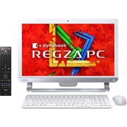 dynabook REGZA PC D713/T3KW/21.5型ワイド液晶/HDD2TB/DVDスーパーマルチドライブ/リュクスホワイト PD713T3KSXW