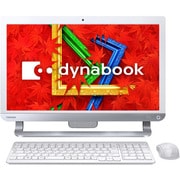 dynabook D513/32KW 21.5型ワイド液晶/HDD1TB/DVDスーパーマルチドライブ/リュクスホワイト PD51332KSXW