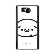 106SH-YCM2P0034-78 [オリジナルデザイン SoftBank 106SH AQUOS PHONE Xx ケース 【しょぼーん(´・ω・`)】]