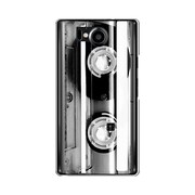 106SH-YCM2P0341-78 [オリジナルデザイン SoftBank 106SH AQUOS PHONE Xx ケース 【Mono Cassette Tape】]