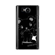 オリジナルデザイン SoftBank 106SH AQUOS PHONE Xx ケース 【メロイックベア サイコパス & ギター - B】 106SH-YCM2P0480-78