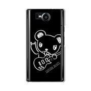 オリジナルデザイン SoftBank 106SH AQUOS PHONE Xx ケース 【メロイックベア サイコパス & ギター - C】 106SH-YCM2P0481-78