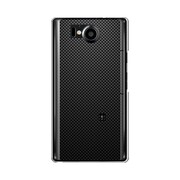 オリジナルデザイン SoftBank 106SH AQUOS PHONE Xx ケース 【ブラックカーボンパターン Delicate】 106SH-YCM2P0489-78
