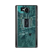 オリジナルデザイン SoftBank 106SH AQUOS PHONE Xx ケース 【ショボーン on 基盤 (´・ω・`)】 106SH-YCM2P0503-78