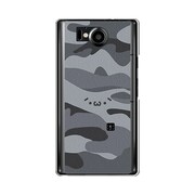 オリジナルデザイン SoftBank 106SH AQUOS PHONE Xx ケース 【ショボーン カモ柄B  (´・ω・`)】 106SH-YCM2P0510-78