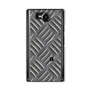 オリジナルデザイン SoftBank 106SH AQUOS PHONE Xx ケース 【アイアン プレート B】 106SH-YCM2P0538-78