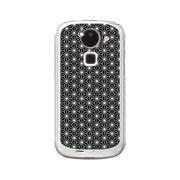 オリジナルデザイン docomo F-03E ARROWS Kiss ケース 【和柄 麻の葉柄】 F-03E-YCM2P0384-78