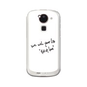 F-03E-YCM2P0426-78 [オリジナルデザイン docomo F-03E ARROWS Kiss ケース 【We wish your life Full of Love / White】]
