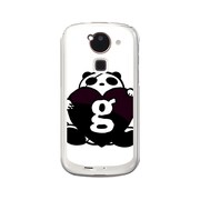 オリジナルデザイン docomo F-03E ARROWS Kiss ケース 【Lovegram & Panda Love Large】 F-03E-YCM2P0474-78