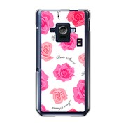 SH-02E-YCM2P0004-78 [オリジナルデザイン docomo SH-02E AQUOS PHONE ZETA ケース 【ローズスウィート ホワイト】]