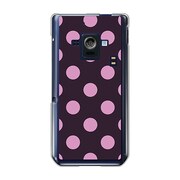 SH-02E-YCM2P0015-78 [オリジナルデザイン docomo SH-02E AQUOS PHONE ZETA ケース 【ベビードット・アフタヌーン ピンク】]