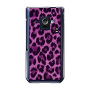 SH-02E-YCM2P0017-78 [オリジナルデザイン docomo SH-02E AQUOS PHONE ZETA ケース 【ヒョウ柄 クラシック パープル】]