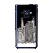 オリジナルデザイン docomo SH-02E AQUOS PHONE ZETA ケース 【NewYork Smoke A】 SH-02E-YCM2P0366-78