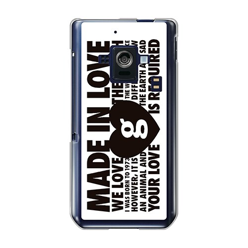 SH-02E-YCM2P0440-78 [オリジナルデザイン docomo SH-02E AQUOS PHONE ZETA ケース 【MADE IN LOVE mono design】]