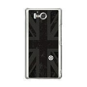 SH-09D-YCM2P0043-78 [オリジナルデザイン docomo SH-09D AQUOS PHONE ZETA ケース 【ユニオンジャックコレクション Blackout】]