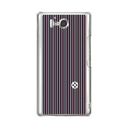 SH-09D-YCM2P0180-78 [オリジナルデザイン docomo SH-09D AQUOS PHONE ZETA ケース 【Stripe Pattern Micro Line ダブル】]