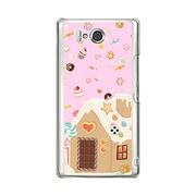 SH-09D-YCM2P0183-78 [オリジナルデザイン docomo SH-09D AQUOS PHONE ZETA ケース 【お菓子の家】]