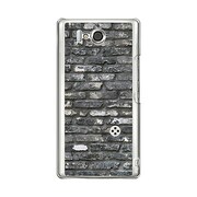 オリジナルデザイン docomo SH-09D AQUOS PHONE ZETA ケース 【レンガ パターン ダークビンテージ】 SH-09D-YCM2P0573-78